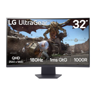 UltraGear 32" QHD VA Curved Gaming 180Hz 1ms