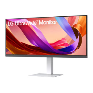 UltraWide 34" FHD IPS White Monitor 100Hz USB-C incl Speaker