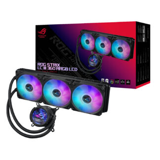 ROG STRIX LC III 360 ARGB LCD All-in-one CPU Liquid Cooler - Black