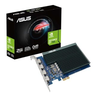 GT730 2GB GDDR5 Graphics Card with 4 HDMI Ports by asus