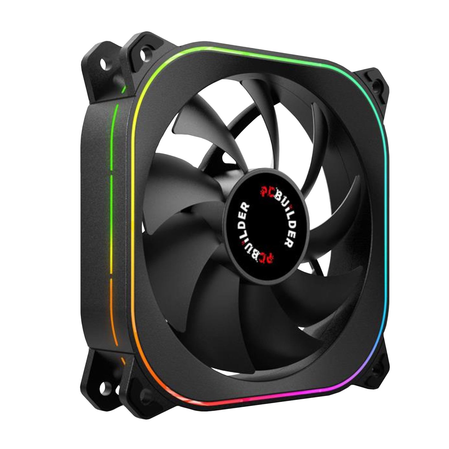 TORNADO CHILL 120mm ARGB Fan - Black by PCBuilder