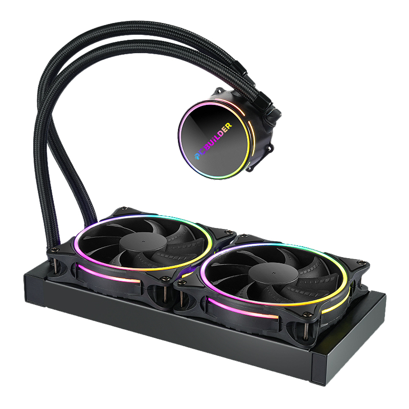 Hydro Chill 240MM AIO Liquid CPU Cooler ARGB by PCBuilder