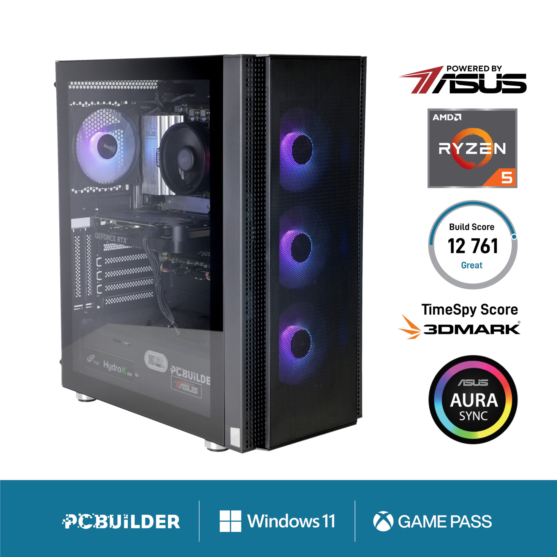 Ryzen 5 8400F OBLIVION Windows 11 Gaming by PC PCBuilder