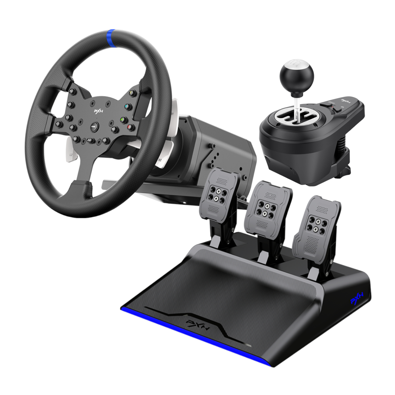 V99 Force Feedback Steering Wheel by PXN