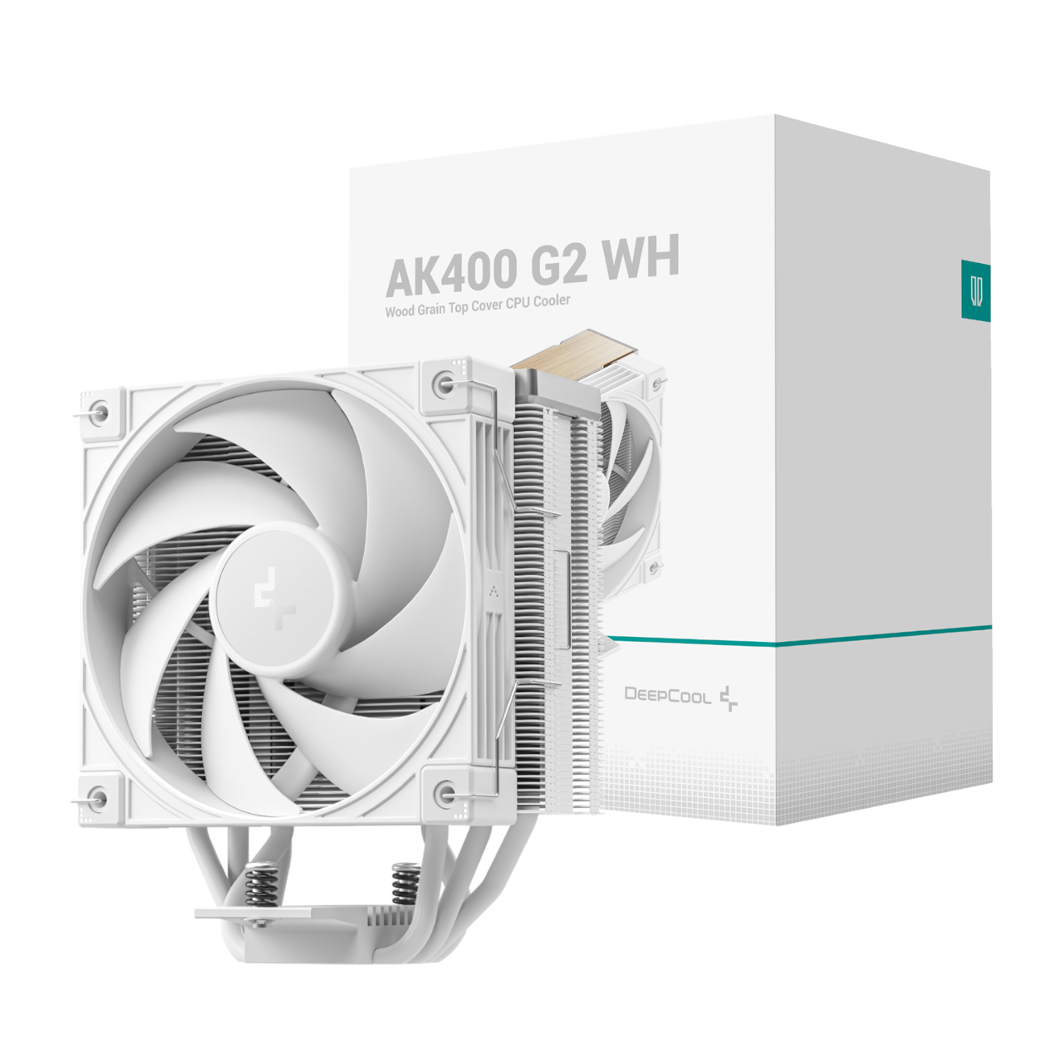 AK400 G2 120mm CPU Air Cooler - White by DeepCool