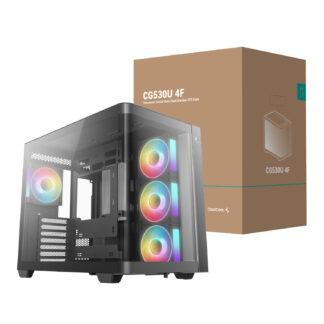 CG530U 4F ATX Gaming Chassis - Black by DeepCool