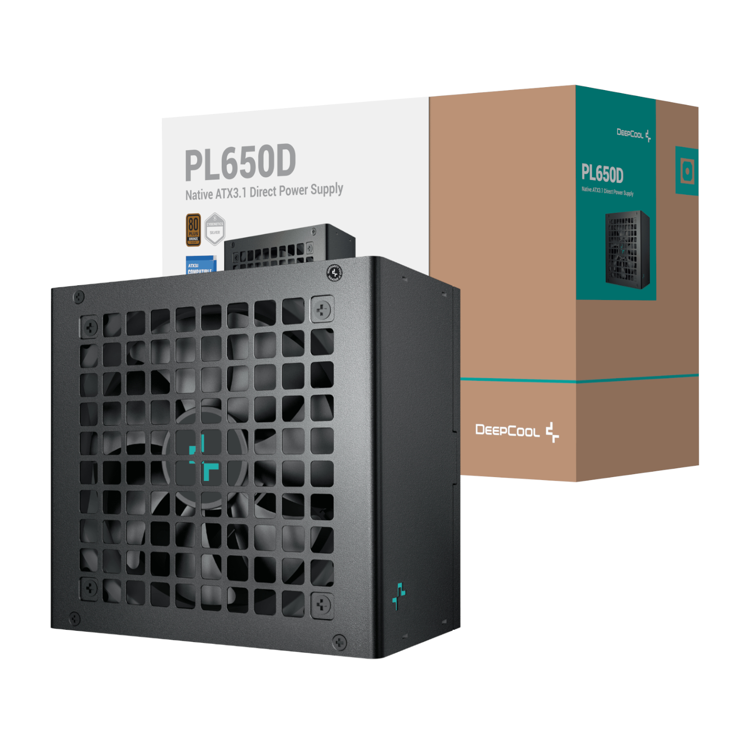PL650D 650W 80PLUS Bronze ATX3.1 Non-Modular Power Supply by DeepCool