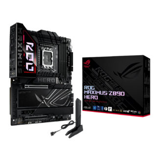 ROG Maximus Z890 Hero - LGA1851 / DDR5 / Wi-Fi 7 ATX Black Gaming Motherboard by Asus