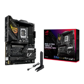 ROG Strix Z890-H GAMING LGA1851 / DDR5 / Wi-Fi ATX Black Motherboard by Asus