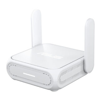 Go Wi-Fi 7 Dual-Band Travel Router with 5G - White by ASUS