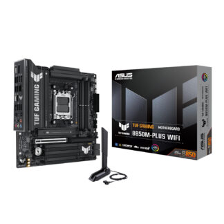 TUF Gaming B850M-PLUS - AM5 / DDR5 / WIFI Micro ATX Black Gaming Motherboard by Asus