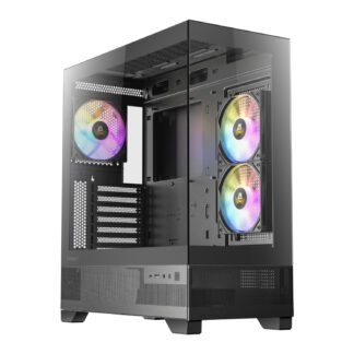 CX700 ARGB ATX | Micro-ATX | ITX ARGB Mid-Tower Gaming Chassis - Black by Antec