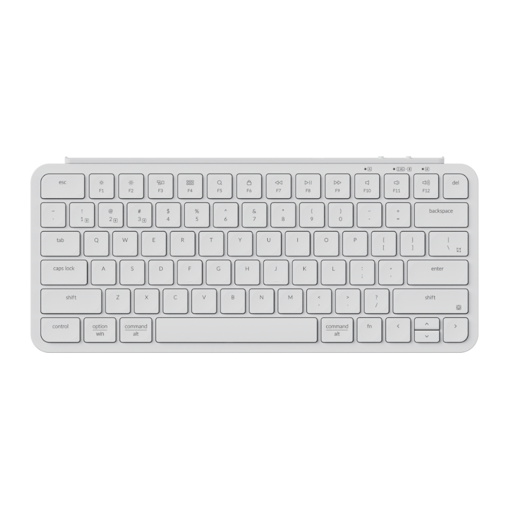 B1 Pro Ultra-Slim 75% Wireless Keyboard - Ivory White by Keychron