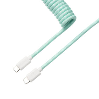 Coiled Aviator Cable - Mint/Straight by Keychron