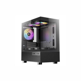 CX200M Elite Micro-ATX | ITX RGB Mini-Tower Gaming Chassis - Black by Antec