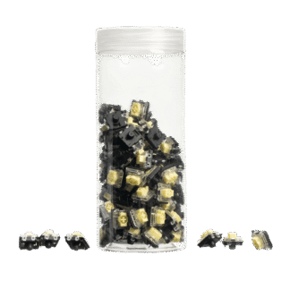Banana Gateron KS-33 Low Profile 2.0 Mechanical Switch 110 pcs by Keychron