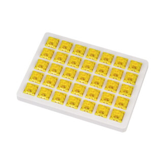 Yellow Gateron Phantom Switches 110 pcs by Keychron