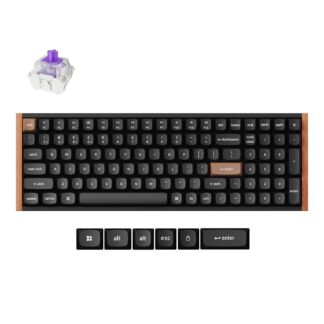 K4 HE Wireless Magnetic Switch Mechanical Keyboard (96% Layout, Gateron Hall Effect Switches) by Keychron