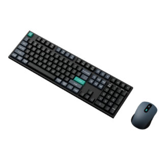 B36 100% Layout Wireless Keyboard and Mouse Combo - Black/Green by Keychron