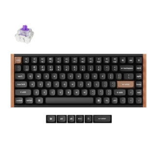 K2 HE Wireless Special Edition Magnetic Custom Keyboard | NEBULA Switch Black by Keychron