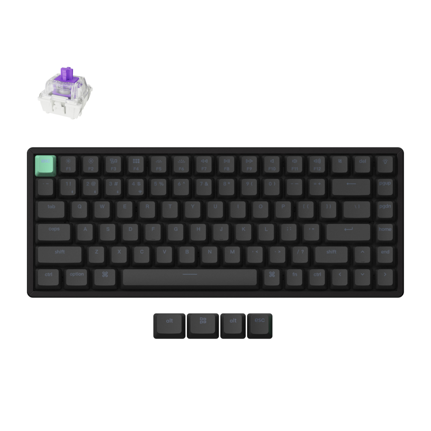 K2 HE Wireless Standard Magnetic Custom Keyboard | NEBULA Switch by Keychron
