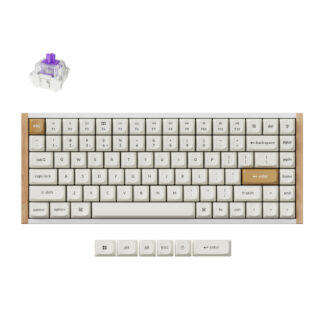 K2 HE Wireless Special Edition Magnetic Custom Keyboard | NEBULA Switch - White by Keychron