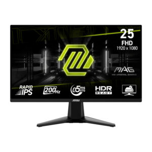 MAG 255F E20 25" FHD 200Hz Rapid IPS Gaming Monitor by MSI