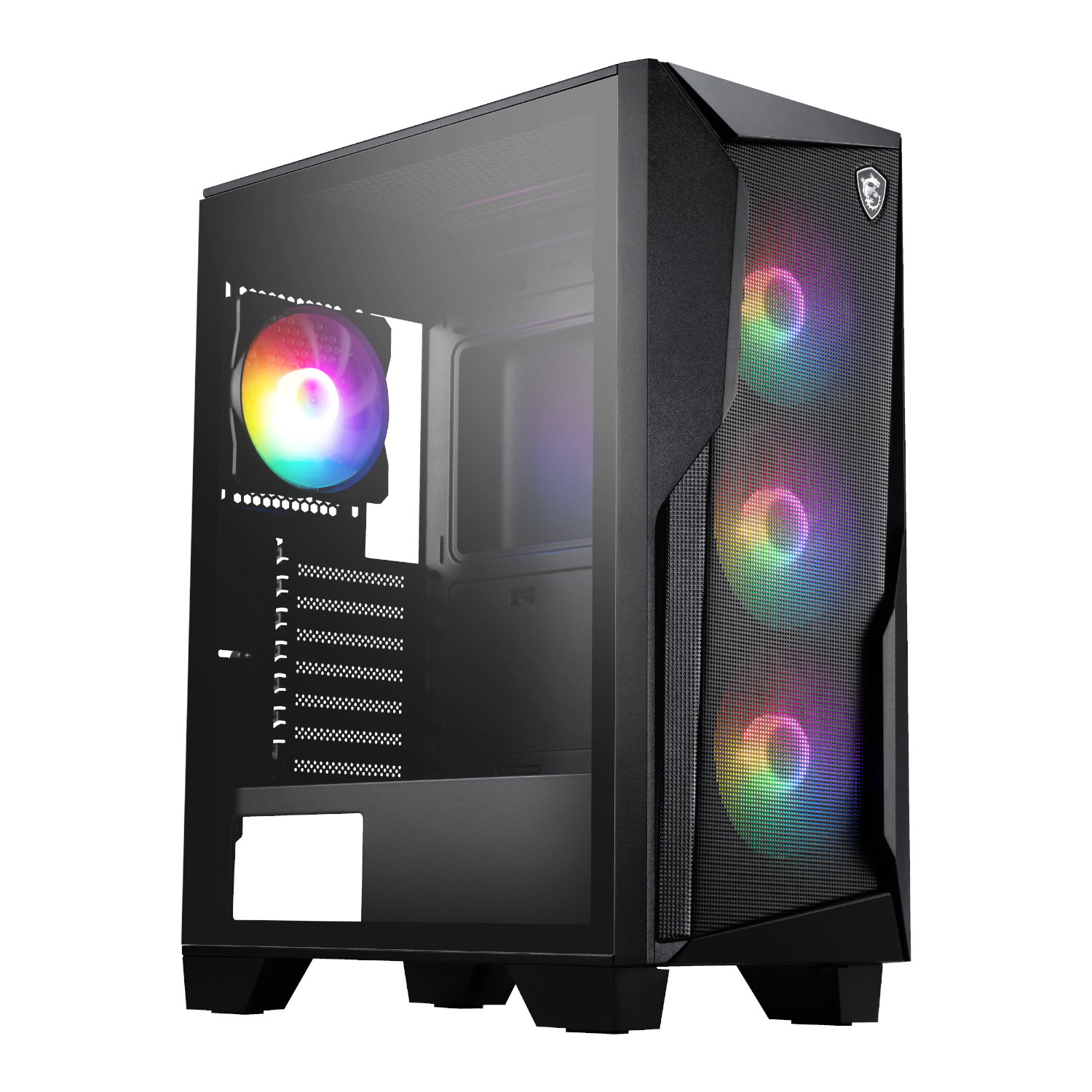 MAG FORGE 130A Airflow ATX Gaming Chassis - Black by MSI