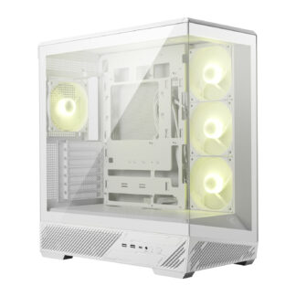 MAG PANO 130R PZ ATX Gaming Chassis - White by MSI