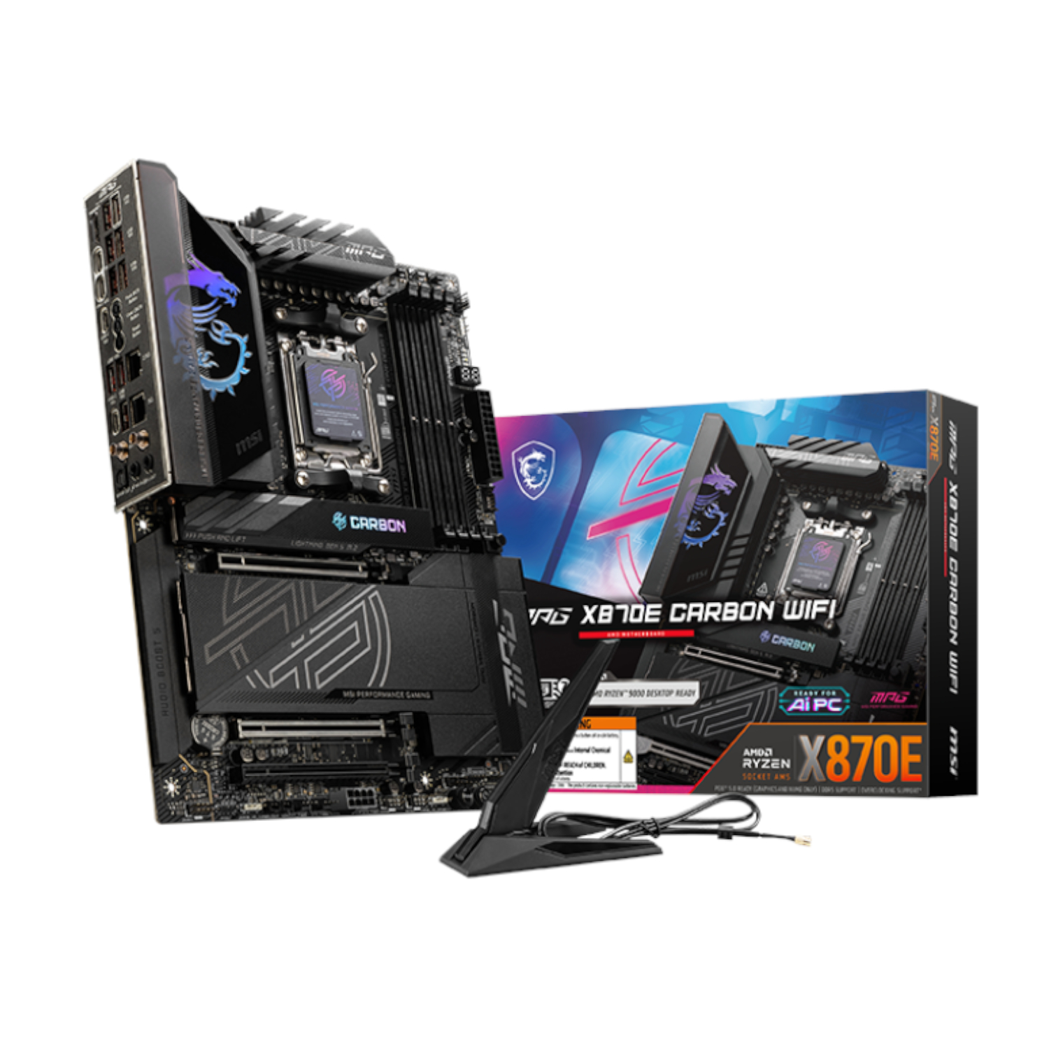 MAG X870E CARBON WIFI ATX Motherboard by MSI