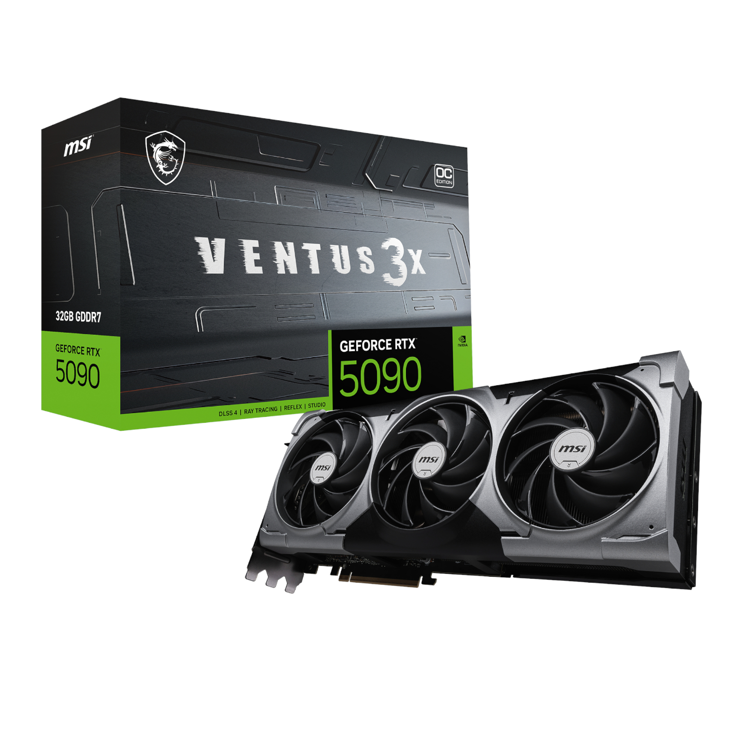 GeForce RTX 5090 VENTUS 3X OC 32G Graphics Card by MSI