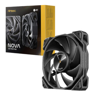 NOVA 120 PWM Fan with Speed Controller - Black by Antec