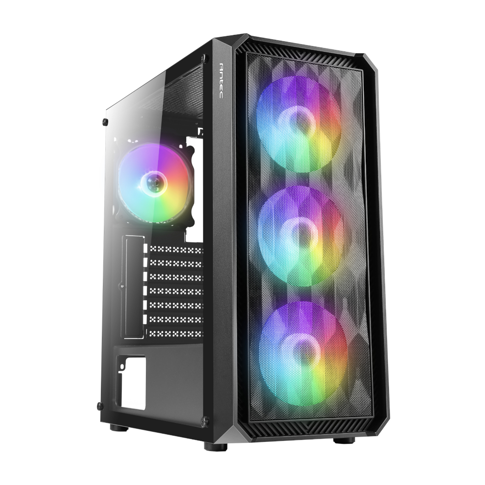 NX292 ATX | Micro-ATX | ITX ARGB Mid-Tower Gaming Chassis - Black by Antec
