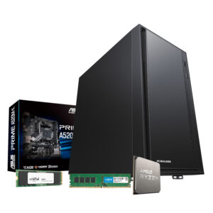 AMD Ryzen 5 3400G HOME MASTER Windows 11 Desktop PC by PCBuilder