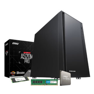 AMD Ryzen 7 5700G HOME MASTER Windows 11 Desktop PC by PCBuilder