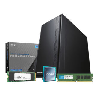 Intel i5-12400 OFFICE MASTER Core Windows 11 Pro Desktop PC by PCBuilder