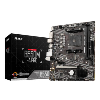 B550M-A Pro AM4 M-ATX Motherboard by MSI