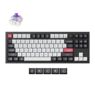 Q3 HE QMK 80% Wireless Custom Mechanical Keyboard (Nebula Switch) - Carbon Black by Keychron