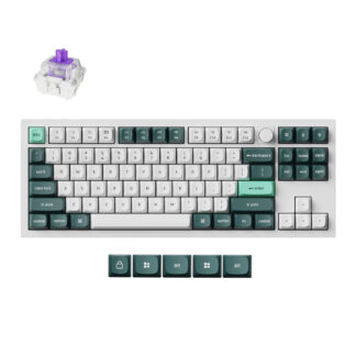 Q3 HE QMK 80% Wireless Custom Mechanical Keyboard (Nebula Switch) - Shell White by Keychron