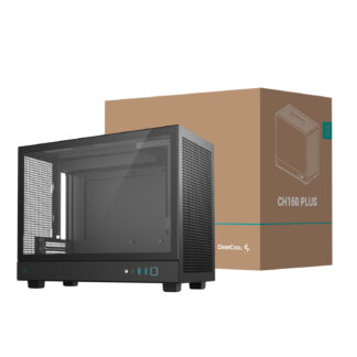 CH160 PLUS Micro-ATX Chassis - Black by DeepCool