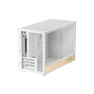 CH260 Wood mATX Gaming Chassis White by DeepCool