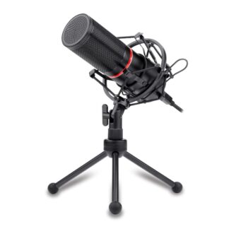 BLAZAR Cardioid USB Gaming Mic and Tripod - Black by REDRAGON