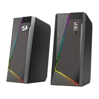 2.0 Satellite Speaker ANVIL 2 x 3W RGB USB|Aux Gaming Speaker - Black by REDRAGON