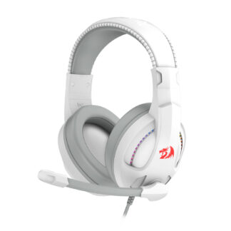 H211 CRONUS Surround Sound RGB Wired Gaming Headset - White by REDRAGON