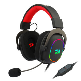 Over-Ear ZEUS-X USB RGB Gaming Headset - Black by REDRAGON
