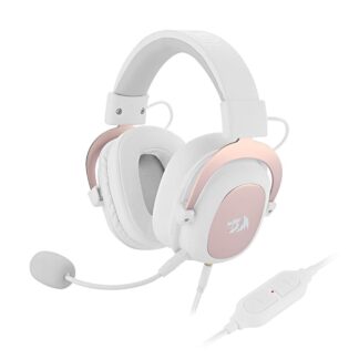 Over-Ear ZEUS 2 USB Gaming Headset - White by REDRAGON