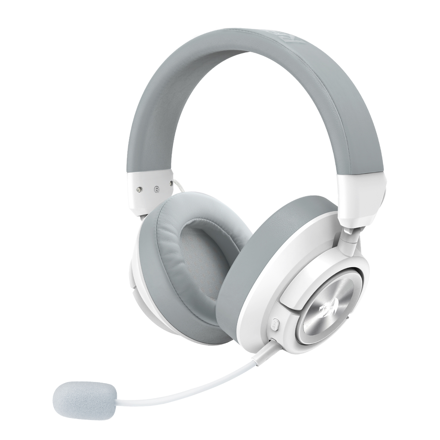 H889W SPECTRA PRO Over-Ear Wireless Headphones - White by REDRAGON