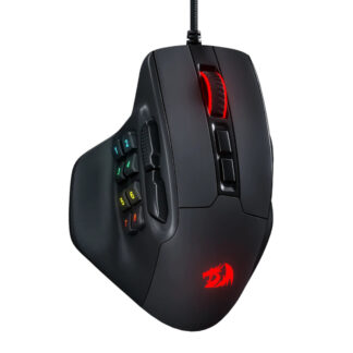 Aatrox 6200DP RGB MMO Gaming Mouse - Black by REDRAGON