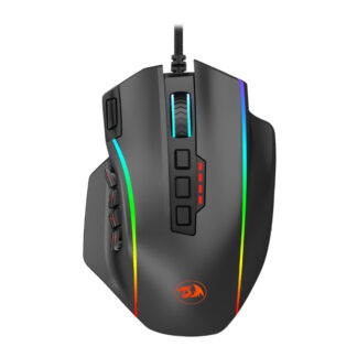PERDICTION 4 12400DPI RGB MMO Ergo Gaming Mouse - Black by REDRAGON