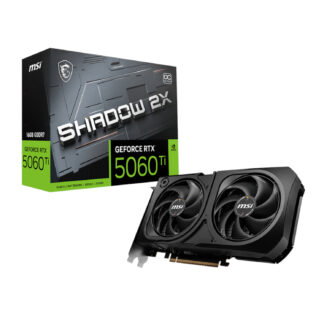 GeForce RTX 5060 Ti SHADOW 2X OC PLUS GDDR7 16GB Graphics Card by MSI